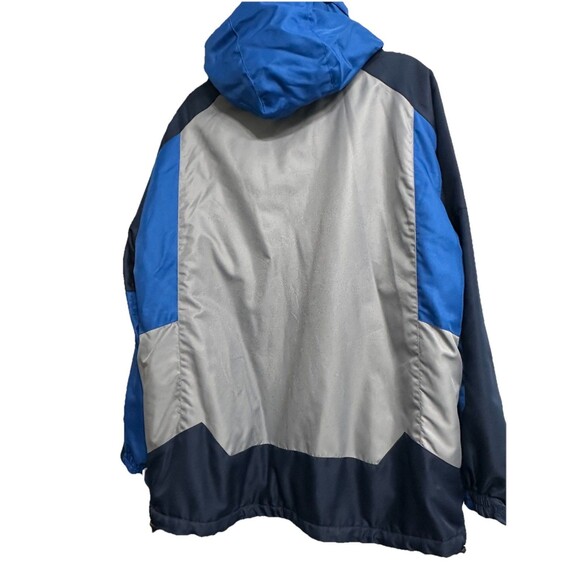Vintage Starter Jacket Coat Men’s Blue Winter Ski Snow, Removable Hood M 38-40. - Picture 4 of 16